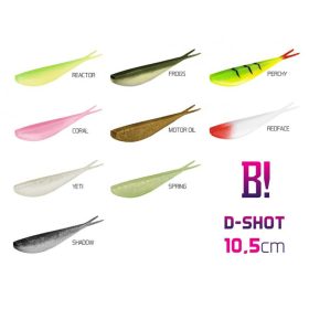 BOMB! Gumihal D-SHOT / 5db 10,5cm/Spring