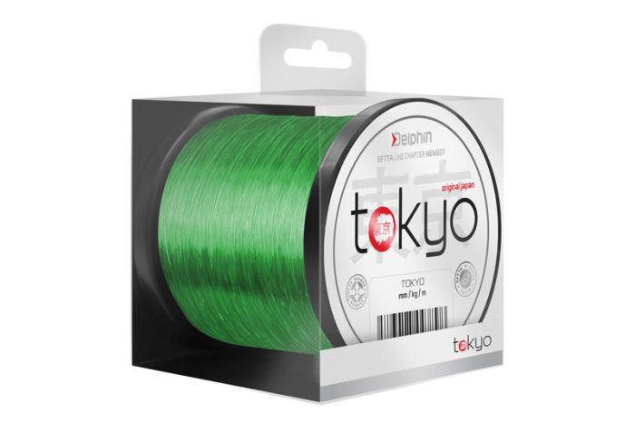 Monofil Delphin TOKYO / fluo zöld 0,33mm 8,2kg 300m