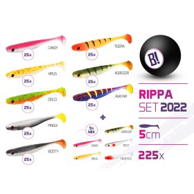 BOMB Rippa csali szett 2022 színek 5cm / 225db 5cm