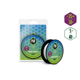   Delphin PVA n’tastic tartalék háló / 10m széles - 35 mm / gyorsan oldódó