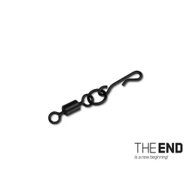   Delphin THE END Q-Cast Q alakú karikával ellátott forgókapocs / 10 db #4/20kg