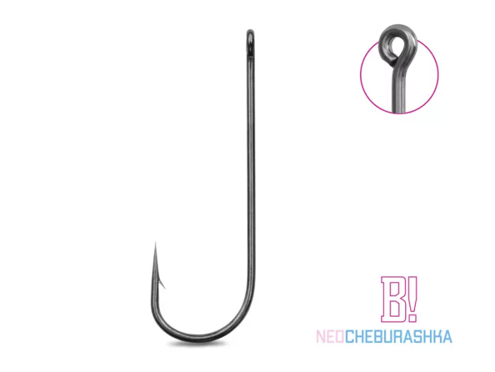 Delphin B! NEO Egyágú Cheburashka horog / 8db 1/0