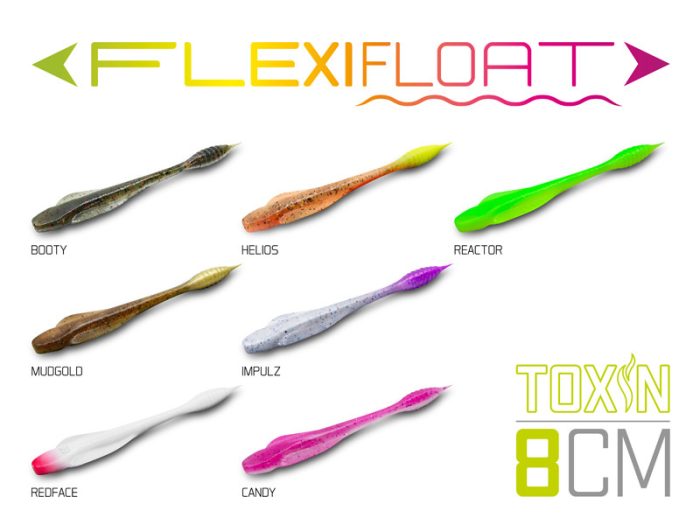 Műcsali Delphin TOXIN UVs / 8 db 8cm / HELIOS