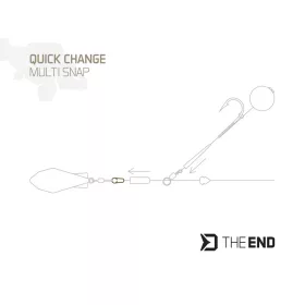 Delphin THE END Multi Snap gyorskapocs / 15 db 