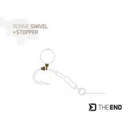 Delphin THE END Ronnie forgó + stopper szett / 10+20 db #9