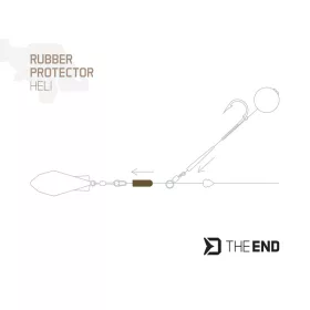 Delphin THE END Heli Protect védő stopper / 10 db 6x25mm