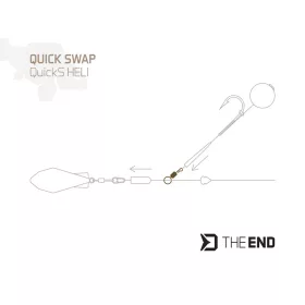 Delphin THE END QuickS Heli gyorskapcsos forgó / 10 db #4