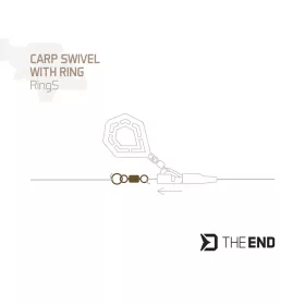 Delphin THE END RingS karikás forgó / 10 db #4/28 kg