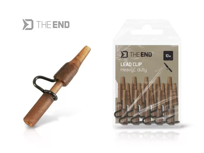 Delphin THE END HeavyC duty ólomkapocs / 10 db Ground