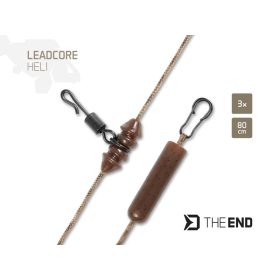Delphin THE END Leadcore HELI / 3db 80cm