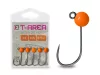 Delphin T-AREA BL Tungsten jig / 5 db fluo narancs/4mm/0,6g/#6
