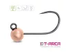 Delphin T-AREA BL Tungsten jig / 5 db réz/5,5mm/1,5g/#4