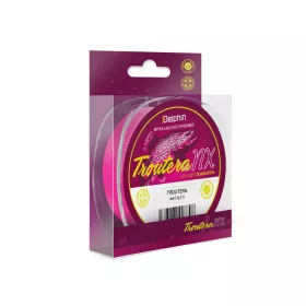 Delphin TROUTERA NX / rózsaszín 0,085mm 3,4kg 135m