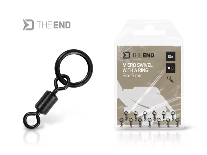 TheEND RingS mini mikro forgó karikával / 10db #13