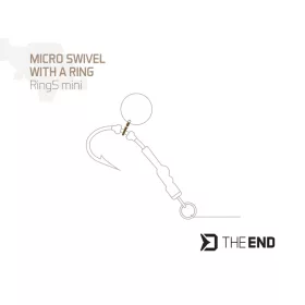 TheEND RingS mini mikro forgó karikával / 10db #13