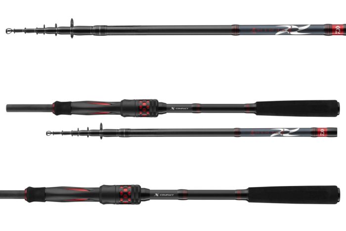 Daiwa Ninja X-Compact Spin 769M
8+1sct 5-30g 2.25m
