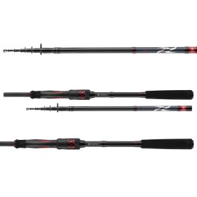 Daiwa Ninja X-Compact Spin 8010MH
9+1sct 15-50g 2.45m
