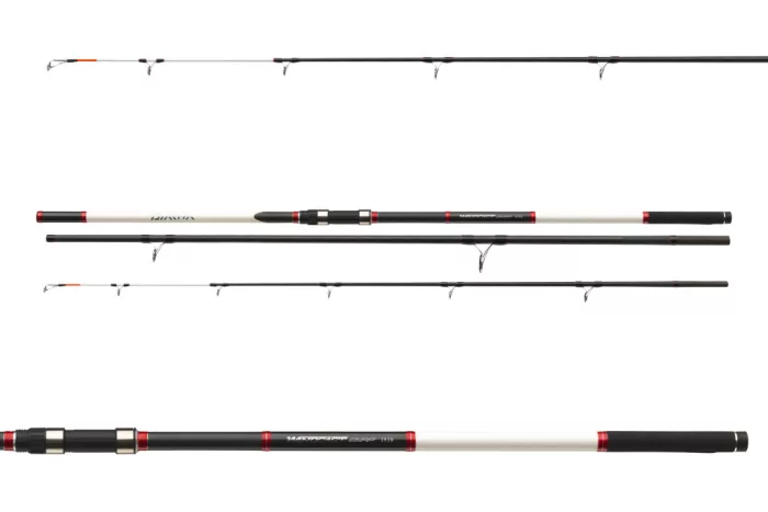 Daiwa Windcast Surf 423H
3sct 100-200g 4.20m