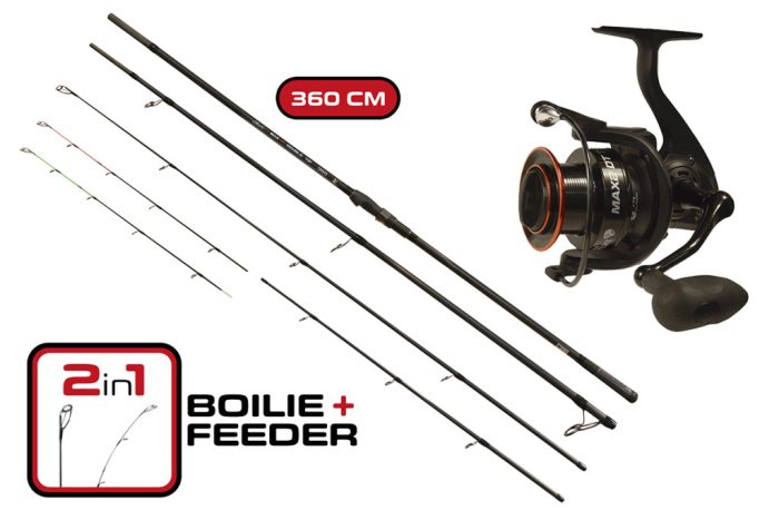 CARP EXPERT MAX2 BOT DOUBLE TIP 360 MAX2 DT 6000 ORSÓVAL