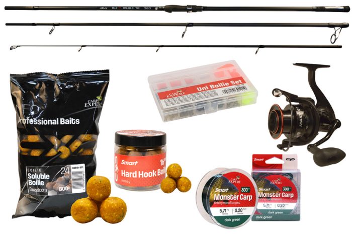 CARP EXPERT MAX2 DT 360 PONTYHORGÁSZ  SZETT ÚJDONSÁG CSALIKKAL