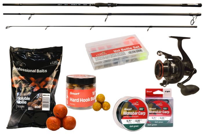 CARP EXPERT MAX2 DT 390 PONTYHORGÁSZ  SZETT ÚJDONSÁG CSALIKKAL