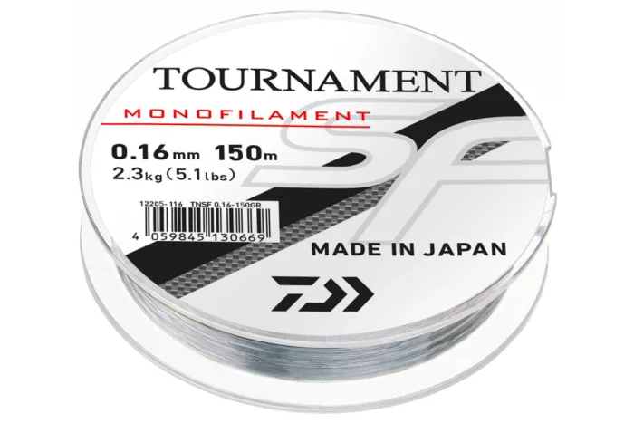 Daiwa Tournament SF
grey transparent 0.18mm 2.90kg 3000m