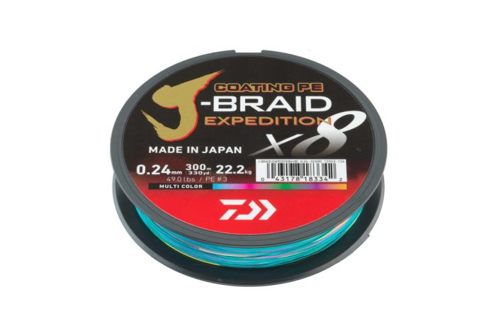 Daiwa J-Braid Expedition X8
dark green 150m 0.22mm