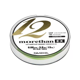 Daiwa Morethan 12 Braid EX+Si
lime green 0.16mm 14.00kg 135m