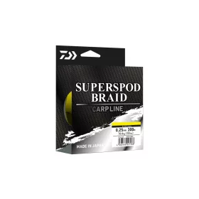 Daiwa Superspod Braid
hi-vis yellow 0.25mm 14.40kg 300m