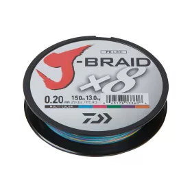 Daiwa J-Braid X8
multi-color 0.13mm 8.00kg 150m