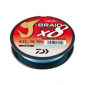 Daiwa J-Braid Grand X8
multi-color 0.06mm 5.00kg 150m