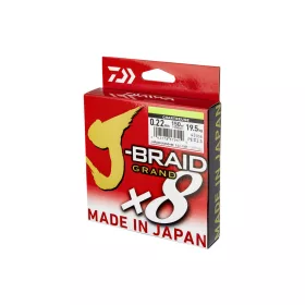 Daiwa J-Braid Grand X8
chartreuse 0.18mm 12.50kg 270m