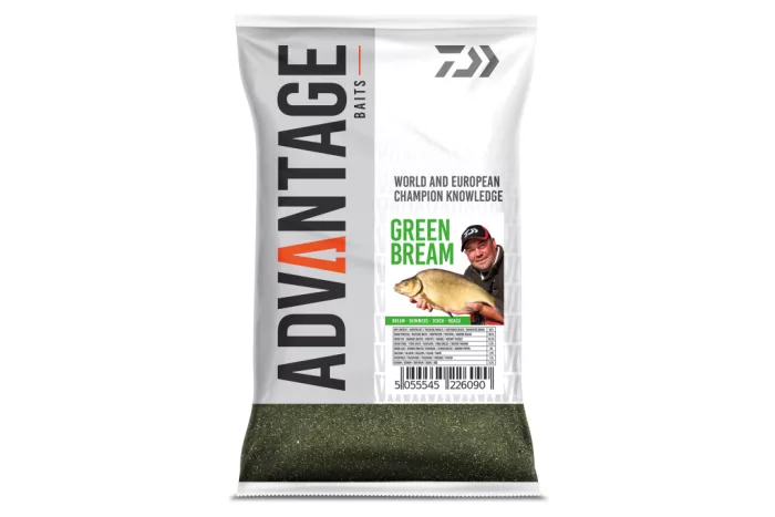 Daiwa Advantage etetőanyag
green bream mix 1kg