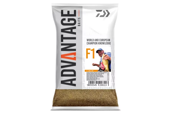 Daiwa Advantage etetőanyag
F1 - small carp mix 1kg