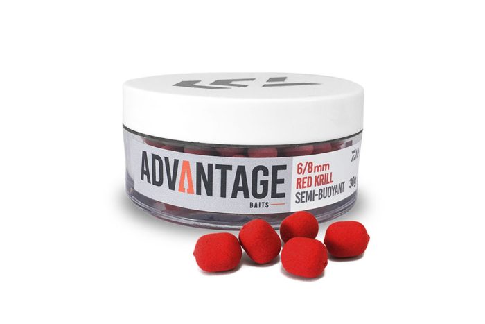 Daiwa Advantage horogcsali
red krill 6/8mm 30g