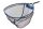 Daiwa N'Zon Nano Mesh Landing Net Head
55x45cm