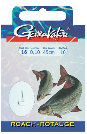 GAMAKATSU Roach előkötött 10/cs 020 /BKS-1050N/