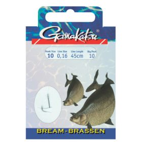 GAMAKATSU Bream előkötött 10/cs 012 (BKS-1310N)