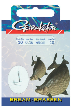 GAMAKATSU Bream előkötött 10/cs 016 (BKS-1310N)