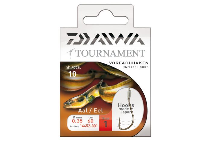 Daiwa Tournament angolnázó horog
bronzed 60cm #1 0.35mm 10db