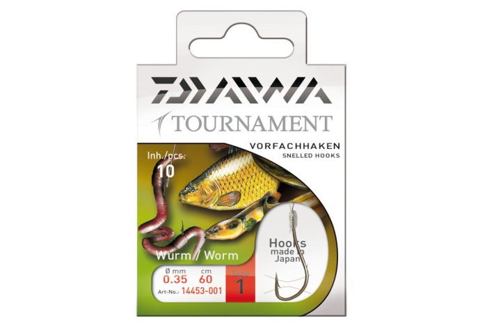 Daiwa Tournament horog gilisztához
bronzed 60cm #8 0.25mm 10db