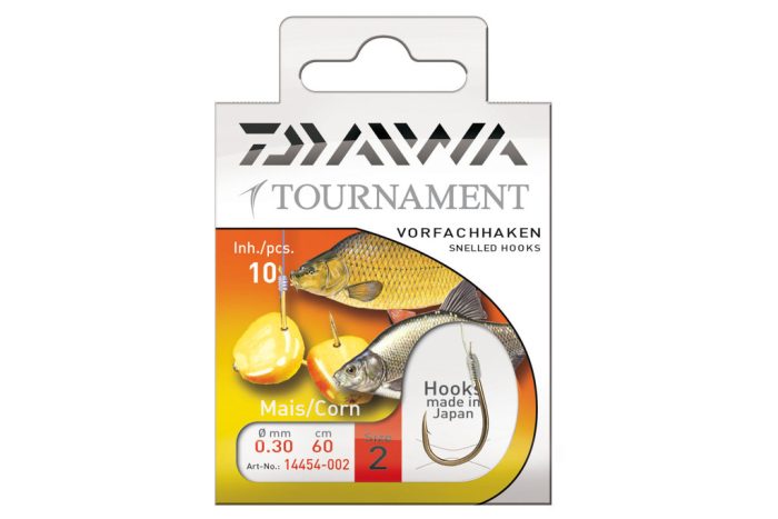 Daiwa Tournament horog kukoricához
gold 60cm #4 0.25mm 10db
