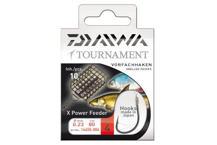 Daiwa Tournament feeder horog
black 80cm #8 0.20mm 10db