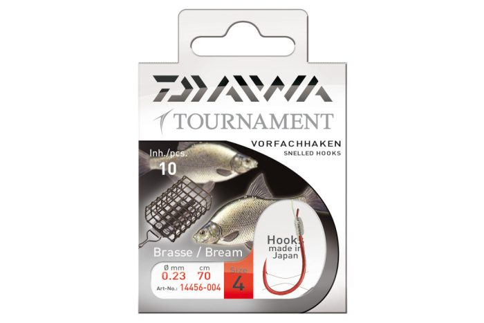 Daiwa Tournament keszegező horog
red 70cm #8 0.20mm 10db