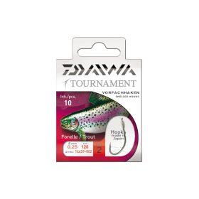  Daiwa Tournament pisztrángozó horog
silver 120cm #8 0.20mm 10db