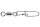 Daiwa Super Safe Lure Swivel Type II
#2/0 70.0kg 7db