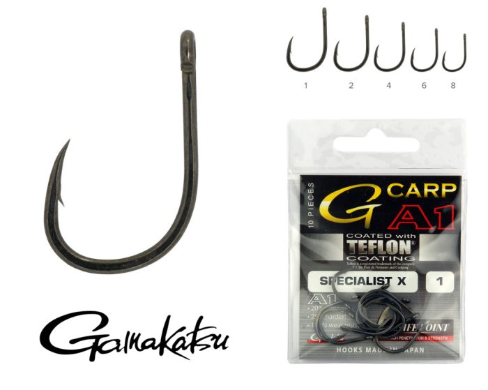 GAMAKATSU G-Carp A1 Specialist X T/C 1 10db/cs