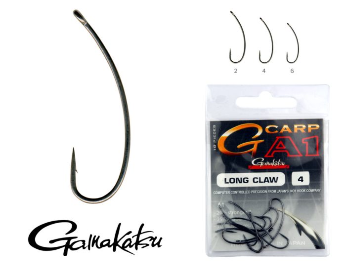 GAMAKATSU G-carp A1 LONG CLAW 2 10db/cs