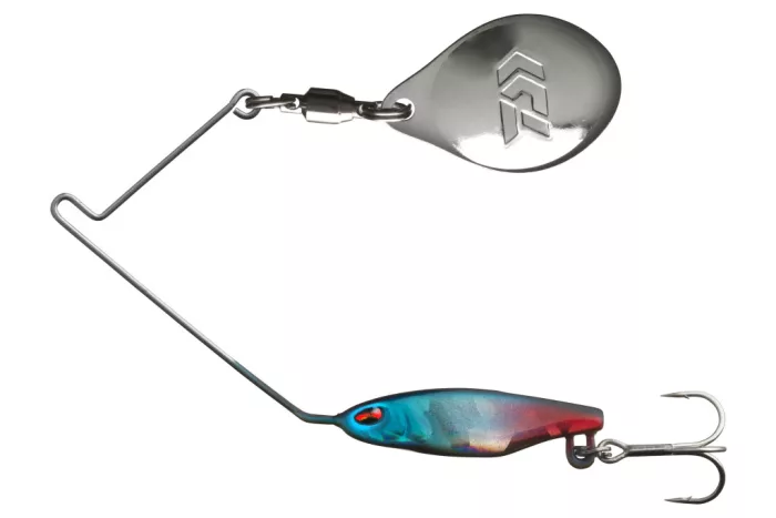 Daiwa Prorex Micro Spinner Fish TG
blue red tail 5.3g