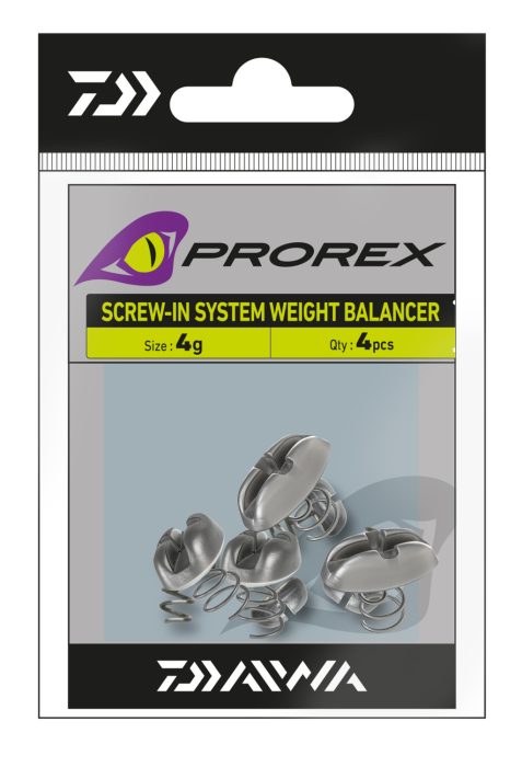 Daiwa Prorex Screw-In Weight Balancer
10.0g 3db